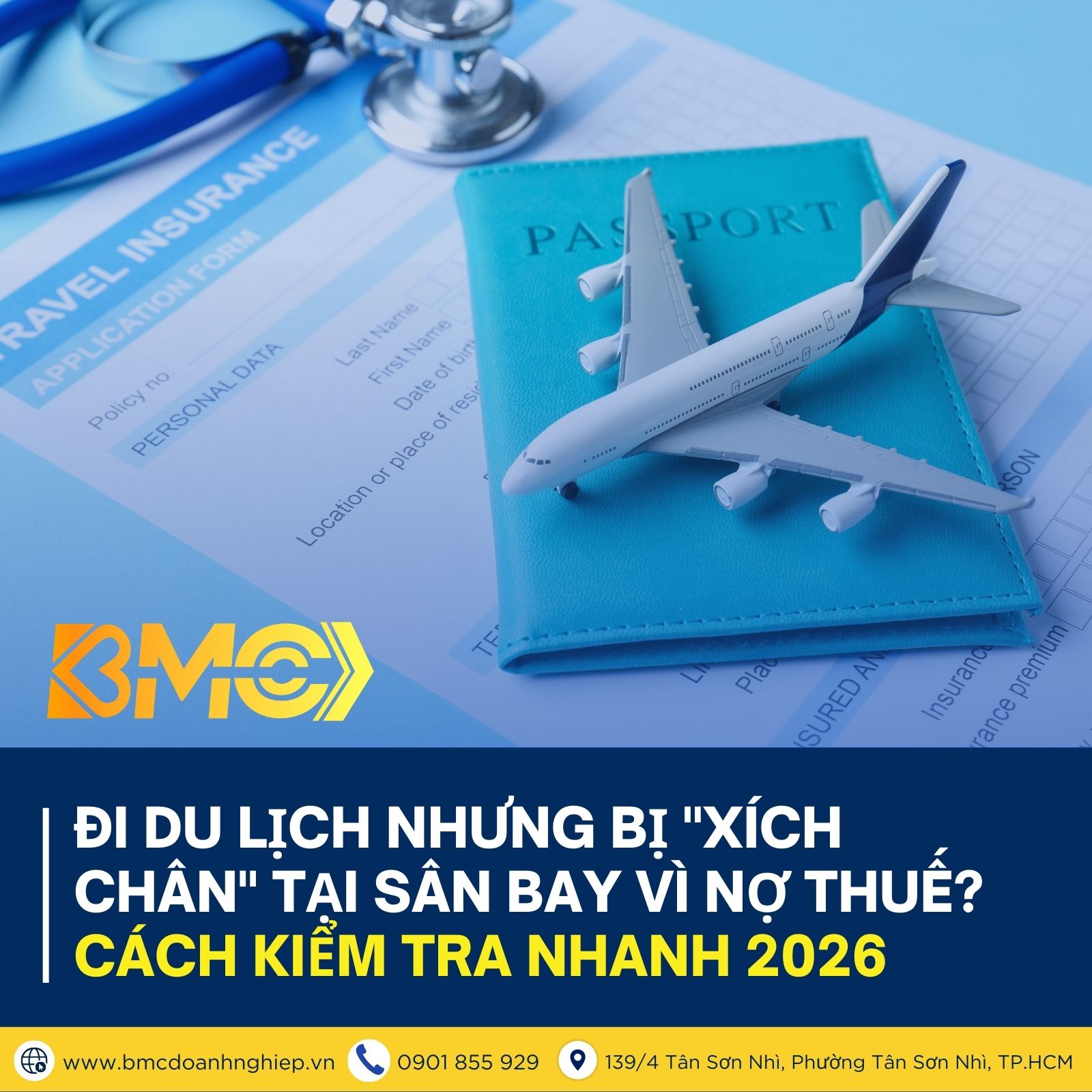 ✈️ ĐI DU LỊCH NHƯNG BỊ "XÍCH CHÂN" TẠI SÂN BAY VÌ NỢ THUẾ? CÁCH KIỂM TRA NHANH 2026