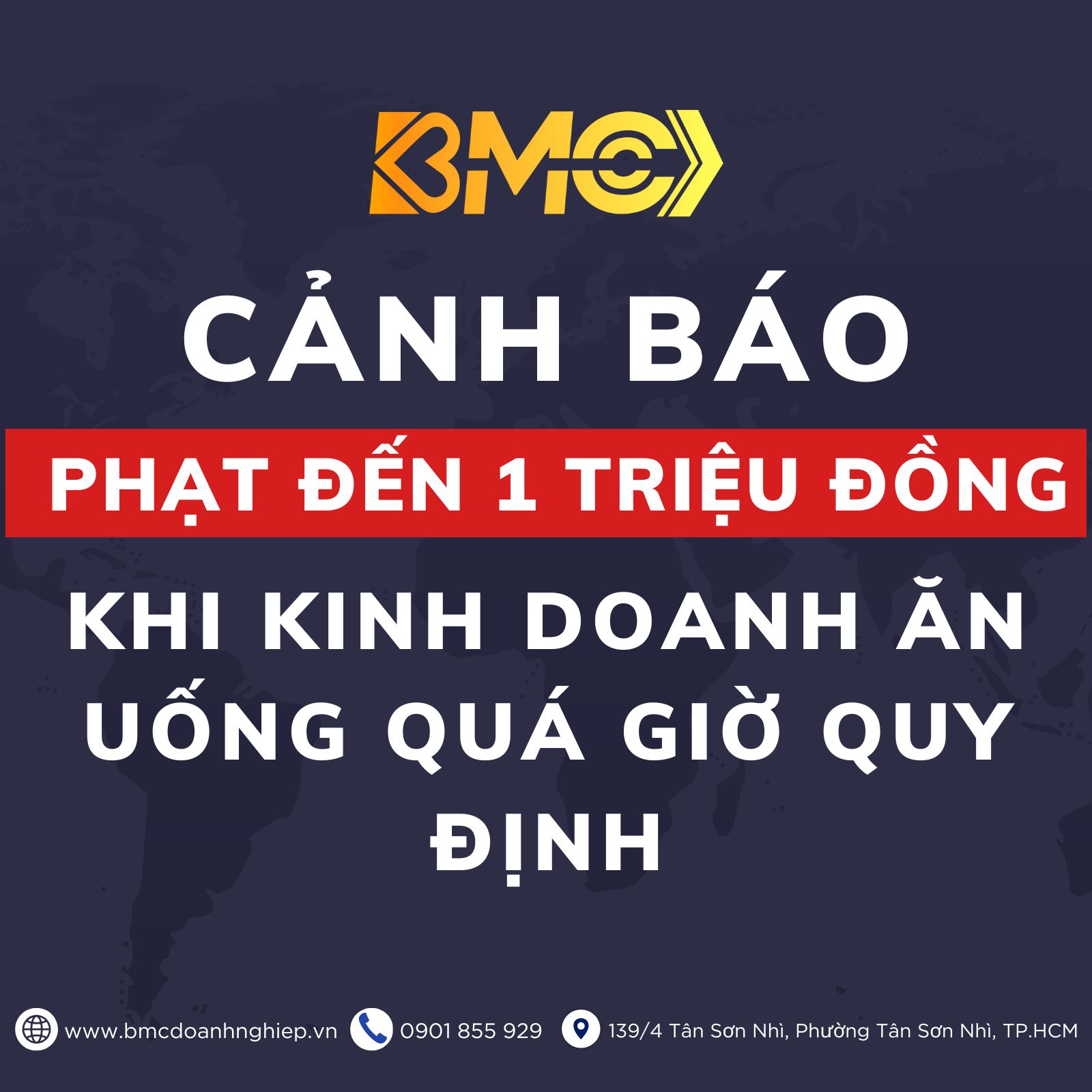 🛑 CẢNH BÁO: PHẠT ĐẾN 1 TRIỆU ĐỒNG KHI KINH DOANH ĂN UỐNG QUÁ GIỜ QUY ĐỊNH