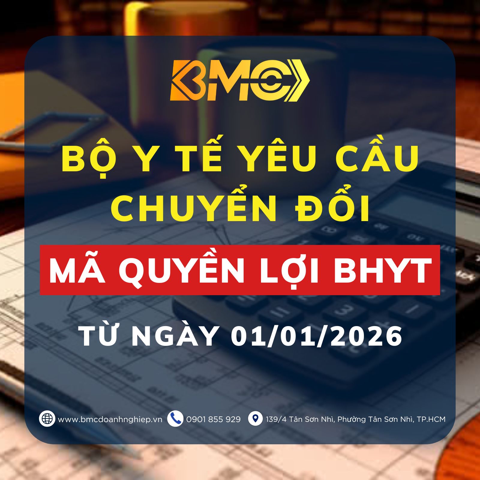 🚨 HỎA TỐC: BỘ Y TẾ YÊU CẦU CHUYỂN ĐỔI MÃ QUYỀN LỢI BHYT TỪ NGÀY 01/01/2026