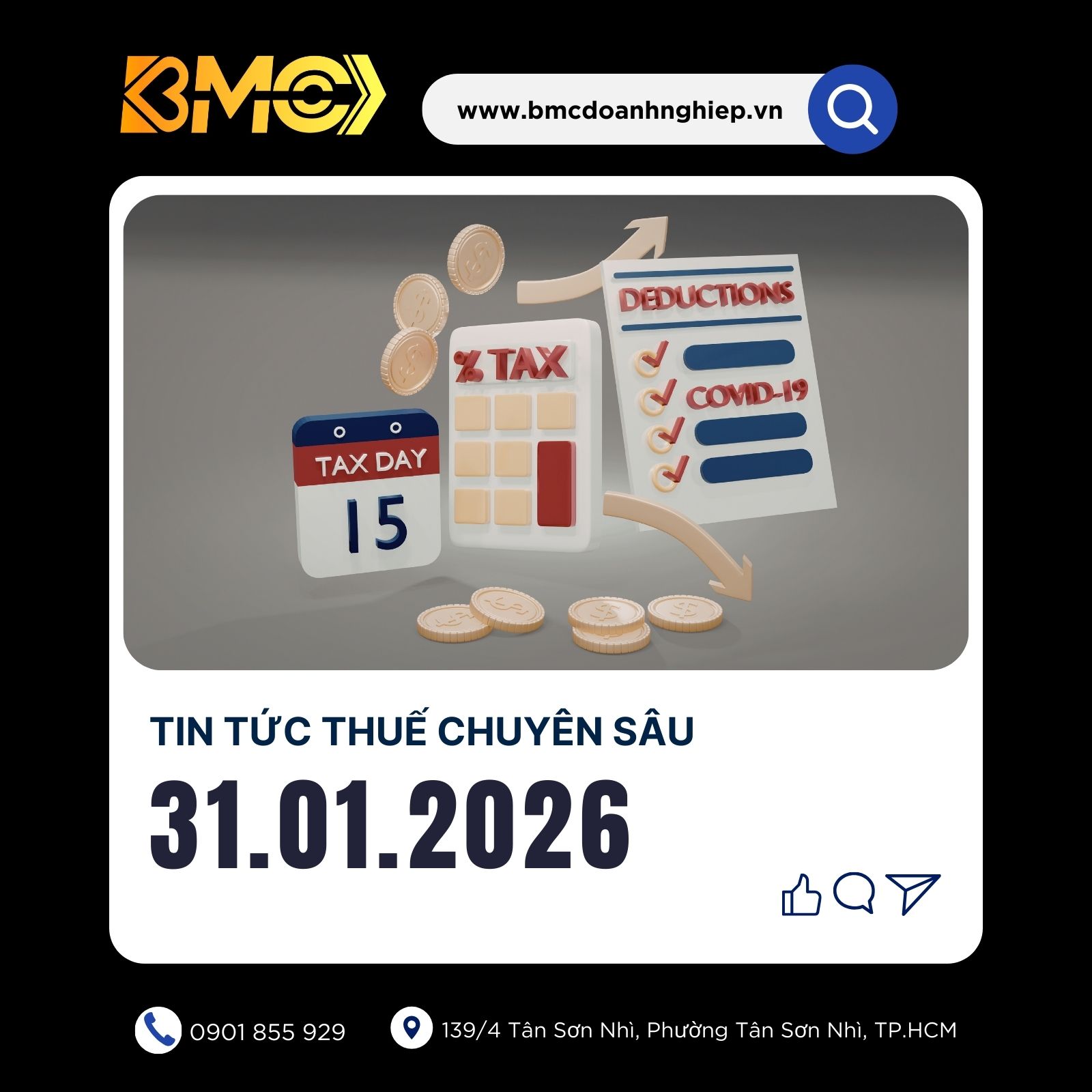 ☕ [BẢN TIN THUẾ CUỐI TUẦN 31/01/2026] – KHÉP LẠI THÁNG 1 &amp; NHỮNG ĐẦU VIỆC "SỐNG CÒN" TRƯỚC KHI BƯỚC SANG THÁNG TẾT