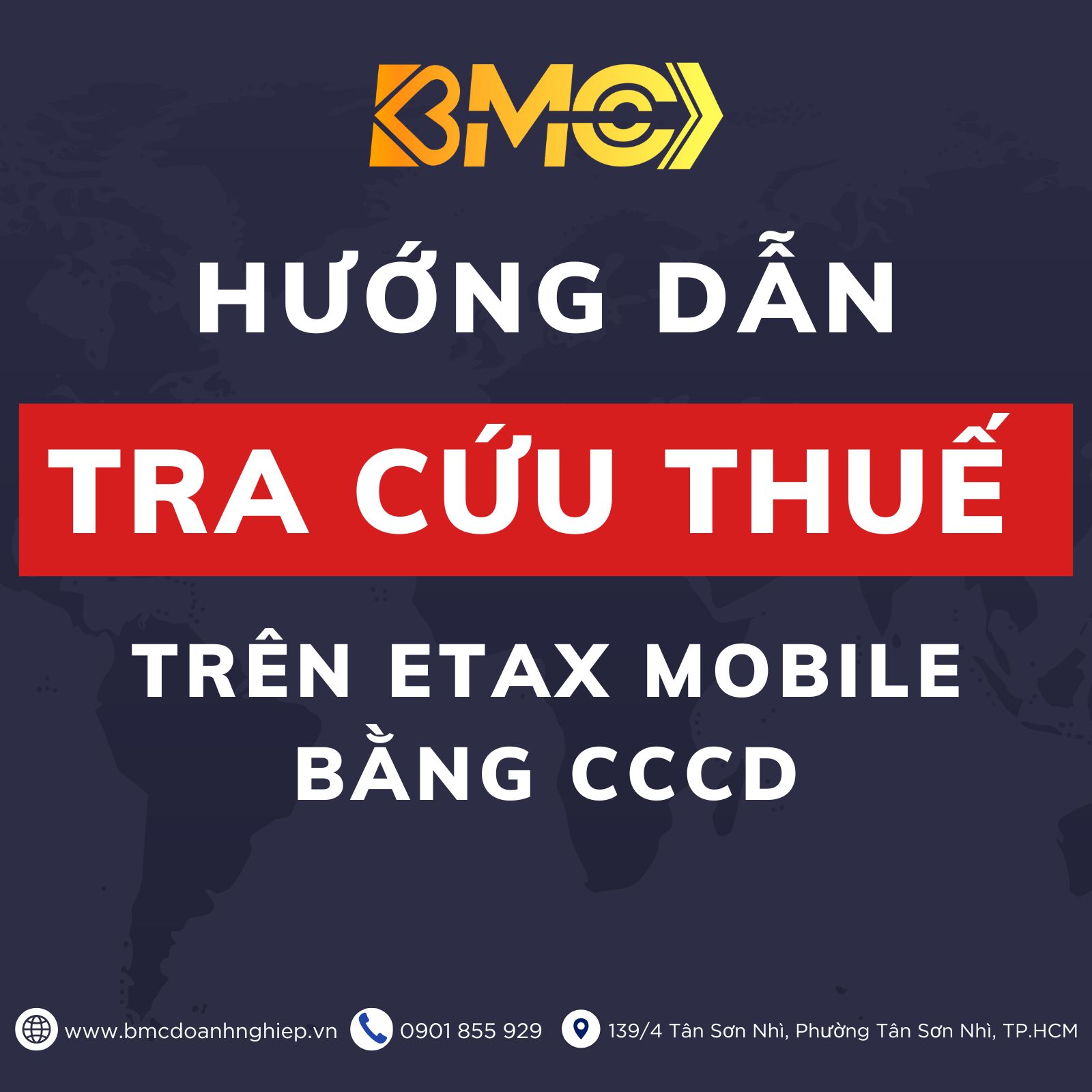 📱 HƯỚNG DẪN TRA CỨU THUẾ TRÊN ETAX MOBILE BẰNG CCCD