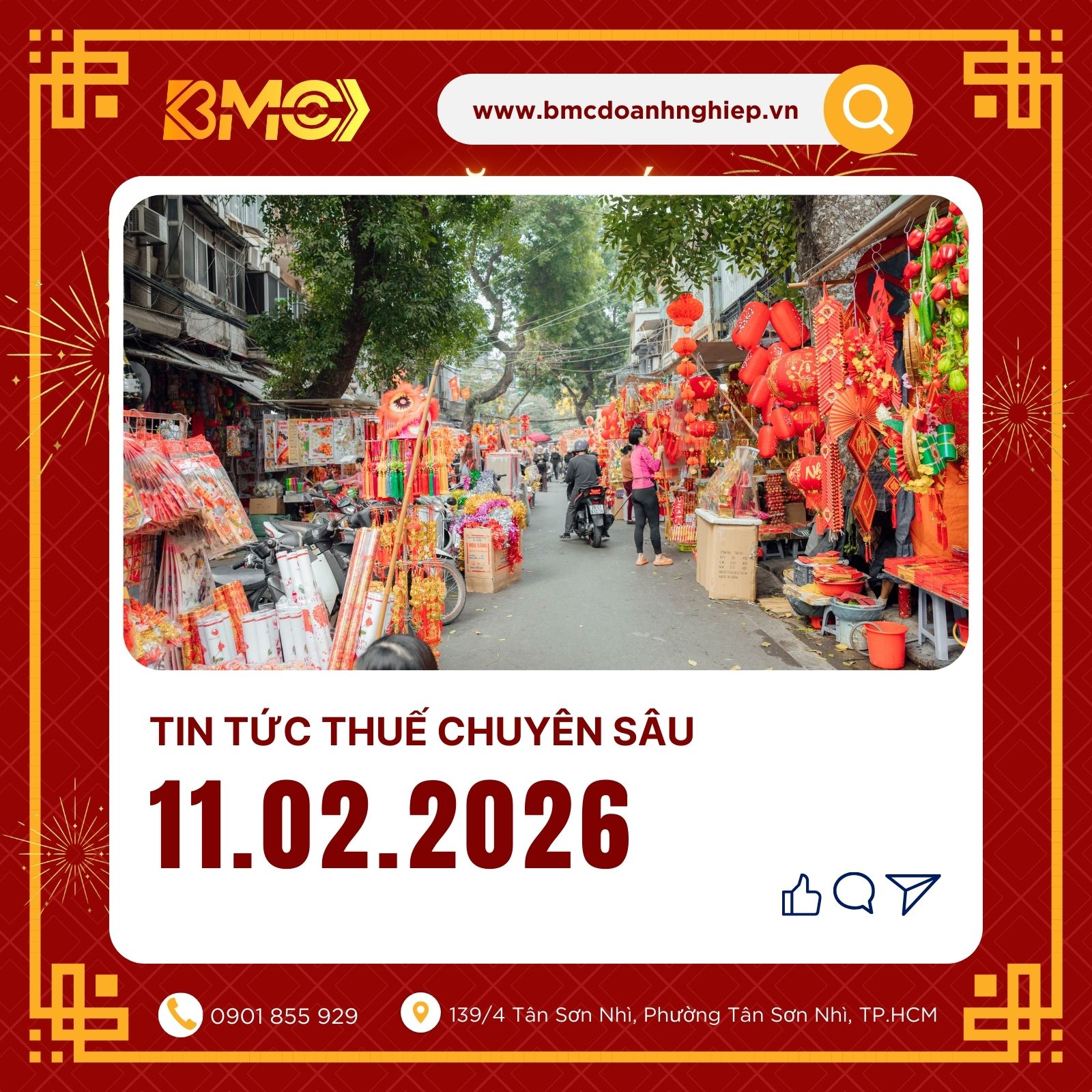 🧧 [BẢN TIN THUẾ CUỐI NGÀY 11/02/2026] – 48 GIỜ "VÀNG" CUỐI CÙNG &amp; NHỮNG LƯU Ý SỐNG CÒN TRƯỚC KỲ NGHỈ