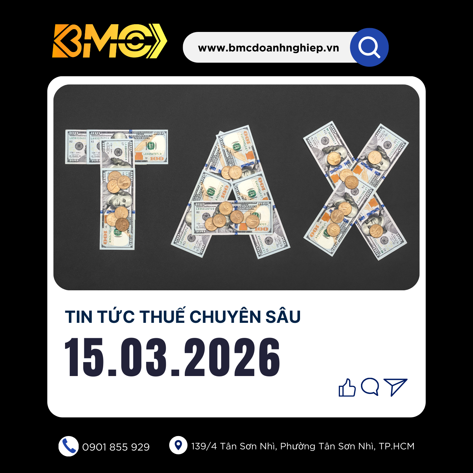 🚨 BẢN TIN THUẾ CUỐI NGÀY 15/03/2026 - CHÍNH THỨC BƯỚC VÀO NỬA CUỐI THÁNG QUYẾT TOÁN: BÁO ĐỘNG ĐỎ 16 NGÀY CUỐI CÙNG 🚨