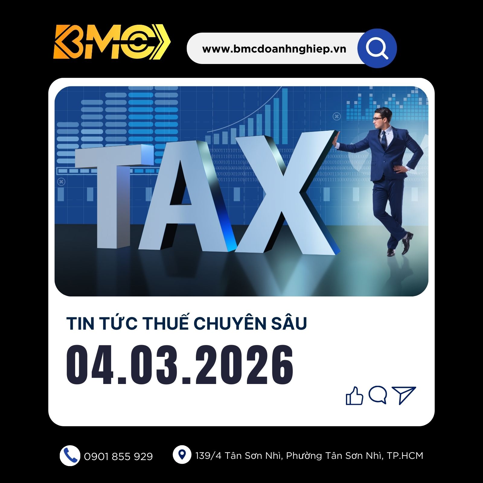 🚨 BẢN TIN THUẾ CUỐI NGÀY 04/03/2026 - RÀ SOÁT CHI PHÍ QUÀ TẶNG 8/3 VÀ 3 ĐIỂM NÓNG QUYẾT TOÁN 2025 🚨