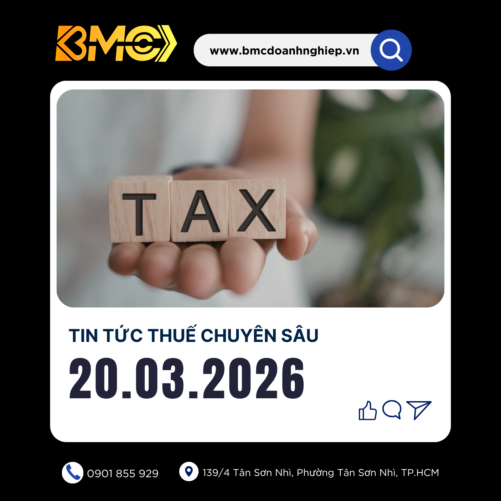 🚨 BẢN TIN THUẾ CUỐI TUẦN 20/03/2026 - CHỐT SỔ TỜ KHAI THÁNG 2 VÀ ĐẾM NGƯỢC 11 NGÀY "SINH TỬ" MÙA QUYẾT TOÁN 2025 🚨