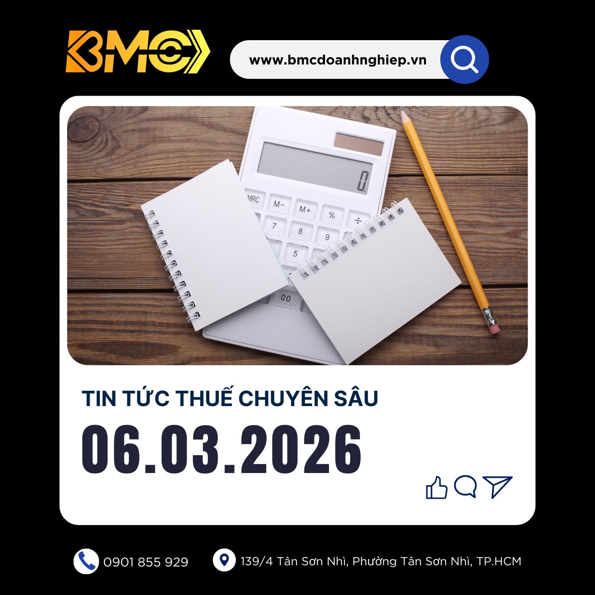 🚨 BẢN TIN THUẾ CUỐI TUẦN 06/03/2026 – CHECKLIST 4 LỖI SAI "KINH ĐIỂN" KHI LÊN BÁO CÁO TÀI CHÍNH 2025 CẦN TRÁNH NGAY 🚨