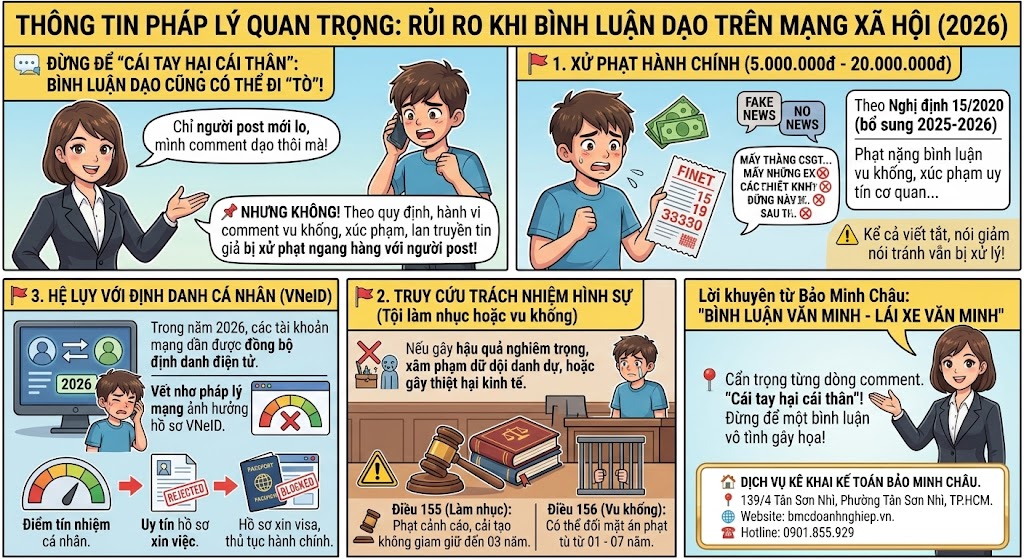 ⌨️ ĐỪNG ĐỂ "CÁI TAY HẠI CÁI THÂN": BÌNH LUẬN DẠO CŨNG CÓ THỂ ĐI "TÒ"!