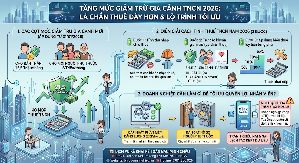 TĂNG MỨC GIẢM TRỪ GIA CẢNH TNCN 2026