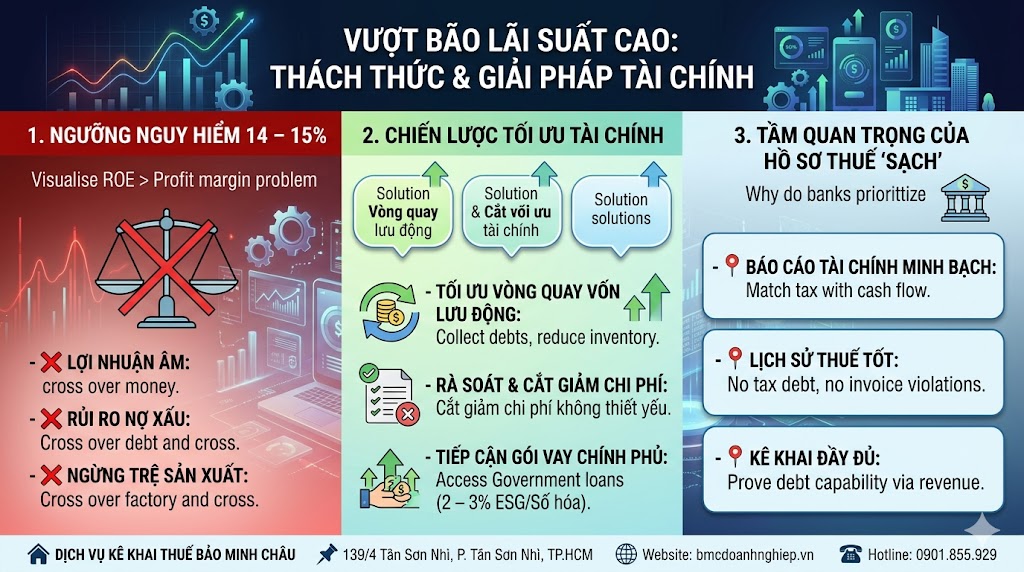 VƯỢT BÃO LÃI SUẤT CAO: THÁCH THỨC &amp; GIẢI PHÁP TÀI CHÍNH