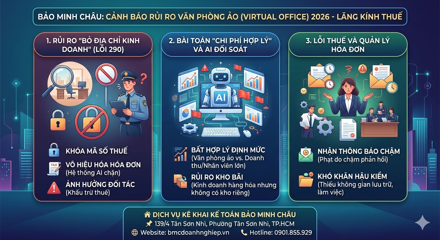 CẢNH BÁO RỦI RO VĂN PHÒNG ẢO