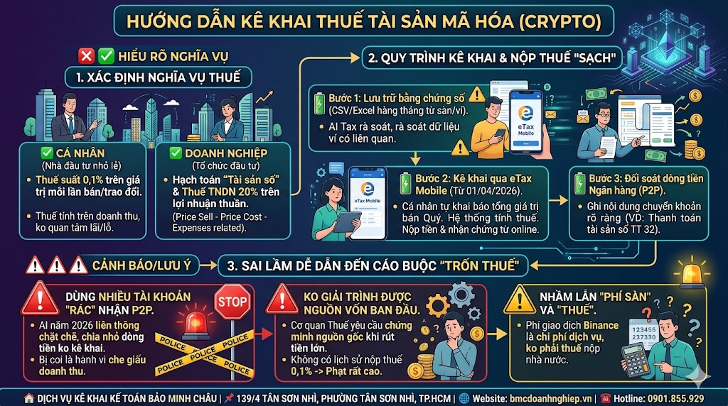 HƯỚNG DẪN KÊ KHAI THUẾ TÀI SẢN MÃ HÓA