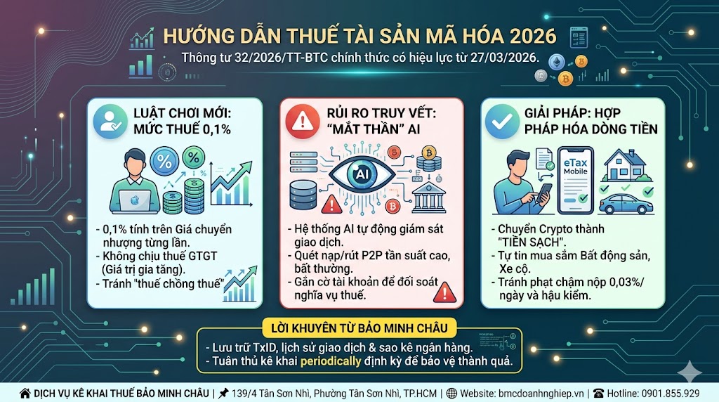 HƯỚNG DẪN THUẾ TÀI SẢN MÃ HÓA 2026