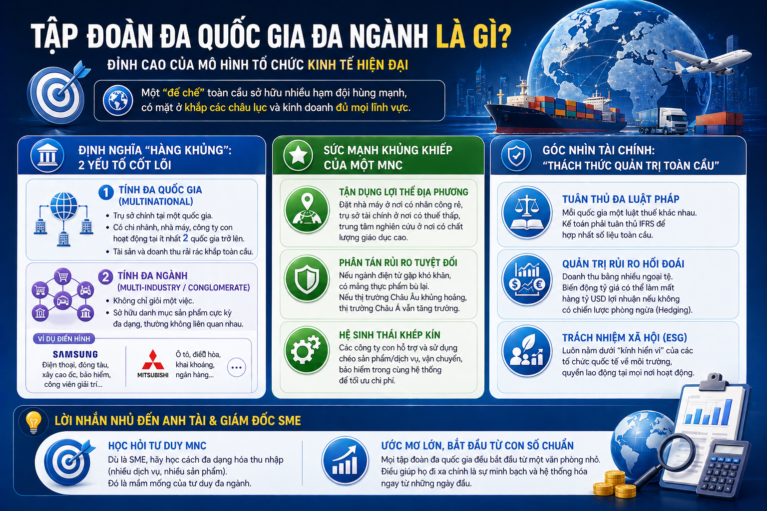 TẬP ĐOÀN ĐA QUÓC GIA ĐA NGÀNH LÀ GÌ?