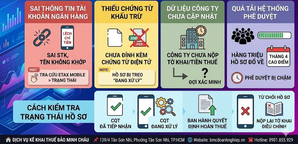 🏛️ NỘP HỒ SƠ TỪ ĐẦU THÁNG 4, VÌ SAO TIỀN CHƯA VỀ TÀI KHOẢN?