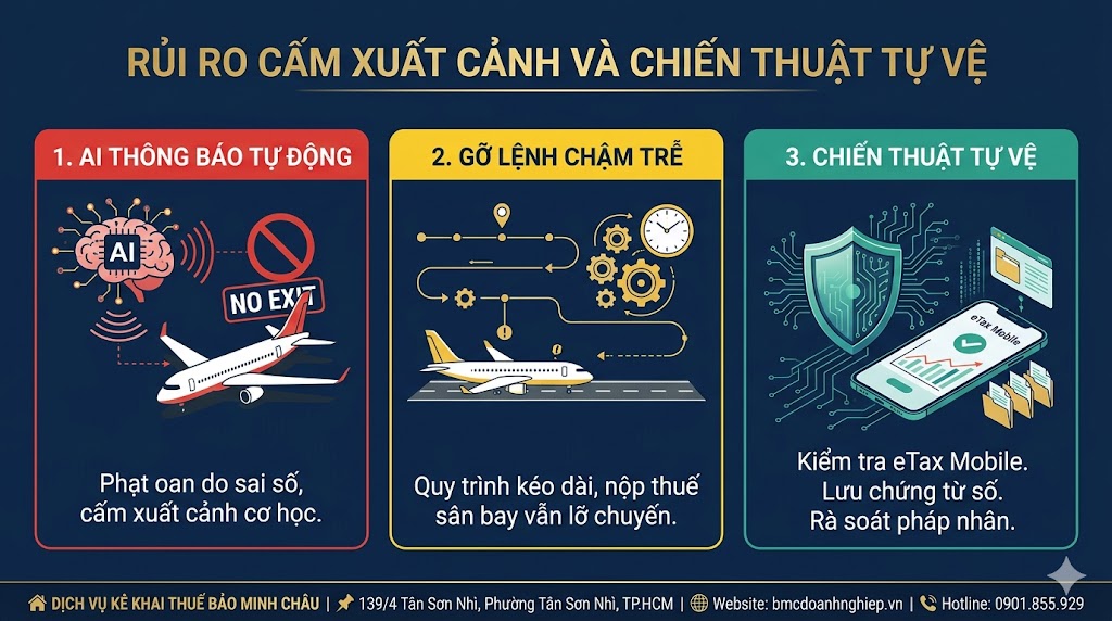 RỦI RO CẤM XUẤT CẢNH VÀ CHIẾN THUẬT TỰ VỆ