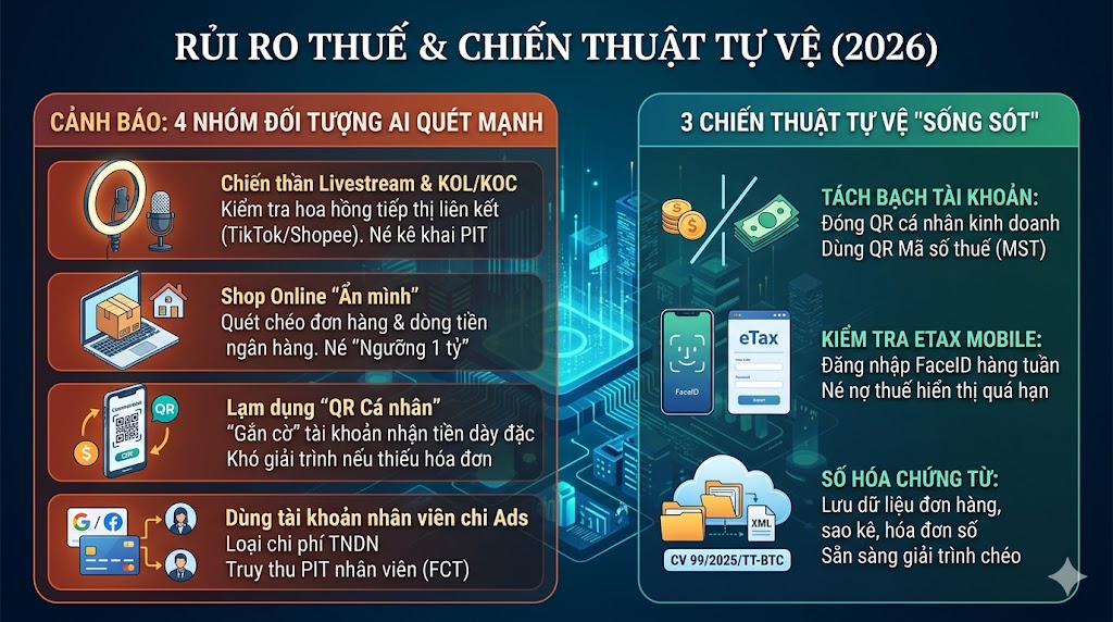 RỦI RO THUẾ &amp; CHIẾN THUẬT TỰ VỆ 2026