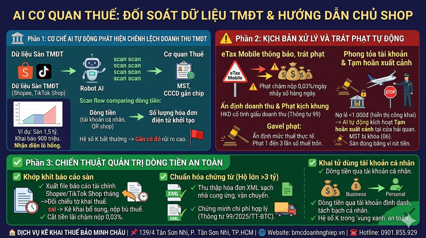 ĐỐI SOÁT DỮ LIỆU TMĐT &amp; HƯỚNG DẪN CHỦ SHOP TRONG NĂM 2026