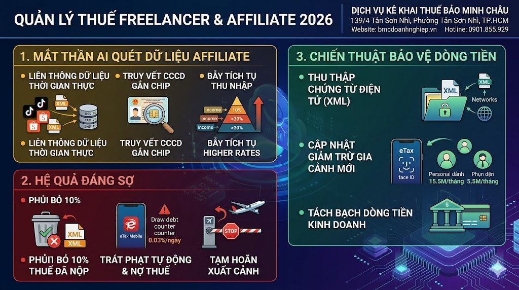 QUẢN LÝ THUẾ FREELANCER &amp; AFFILIATE 2026