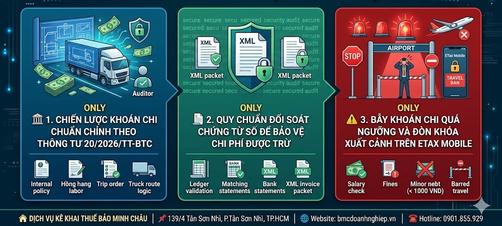 LỘ TRÌNH 3 BƯỚC CHI PHÍ HỢP LÝ CHO NGÀNH VẬN TẢI