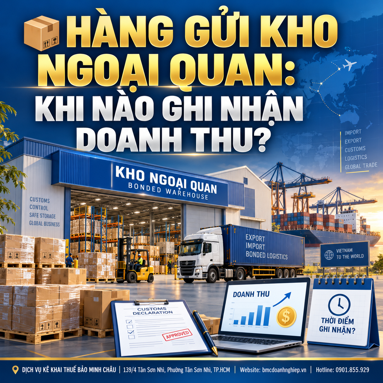📦 HÀNG GỬI KHO NGOẠI QUAN: KHI NÀO GHI NHẬN DOANH THU?