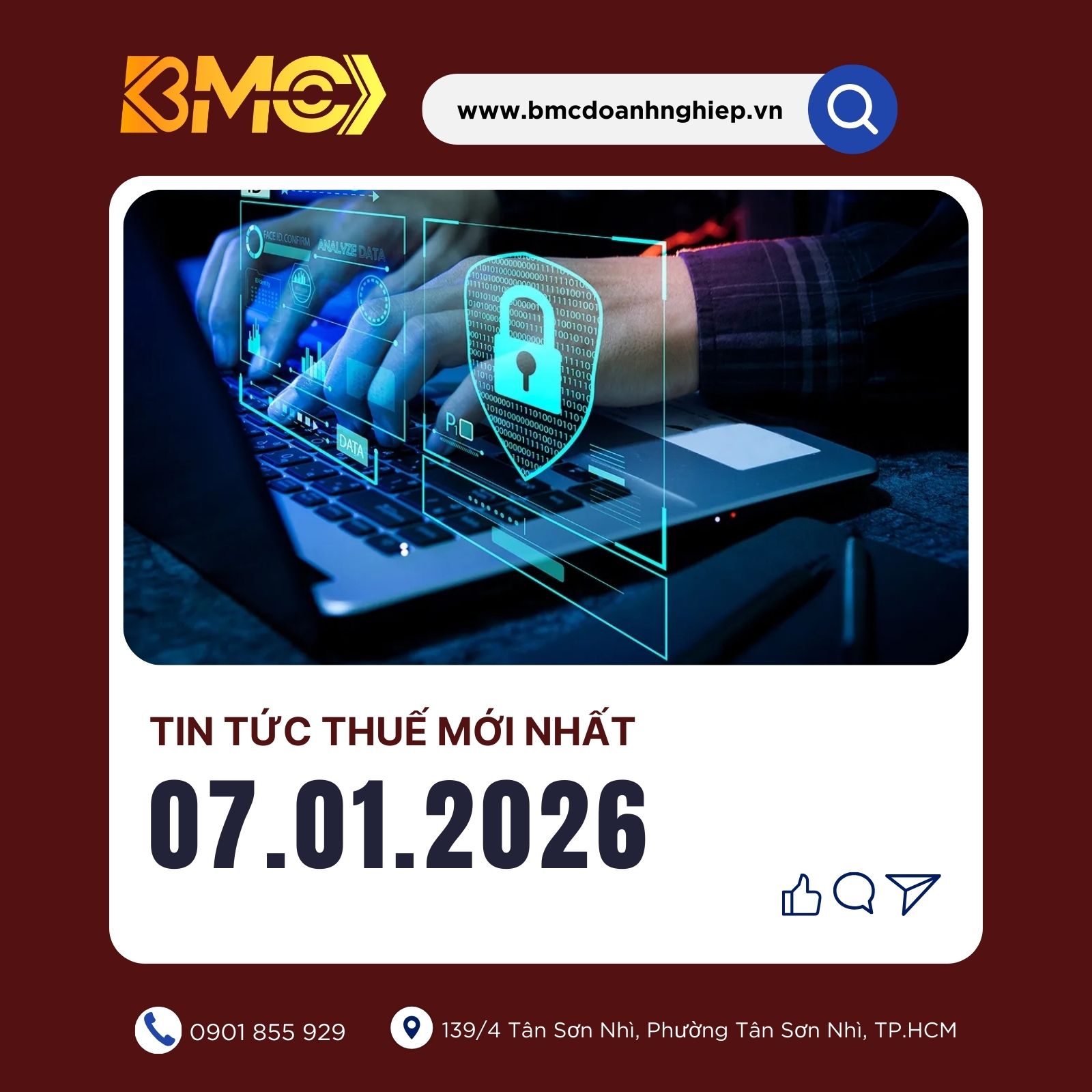 ⚡ [BẢN TIN THUẾ 07/01/2026] – CẬP NHẬT NHỮNG BIẾN ĐỘNG QUAN TRỌNG ĐẦU NĂM