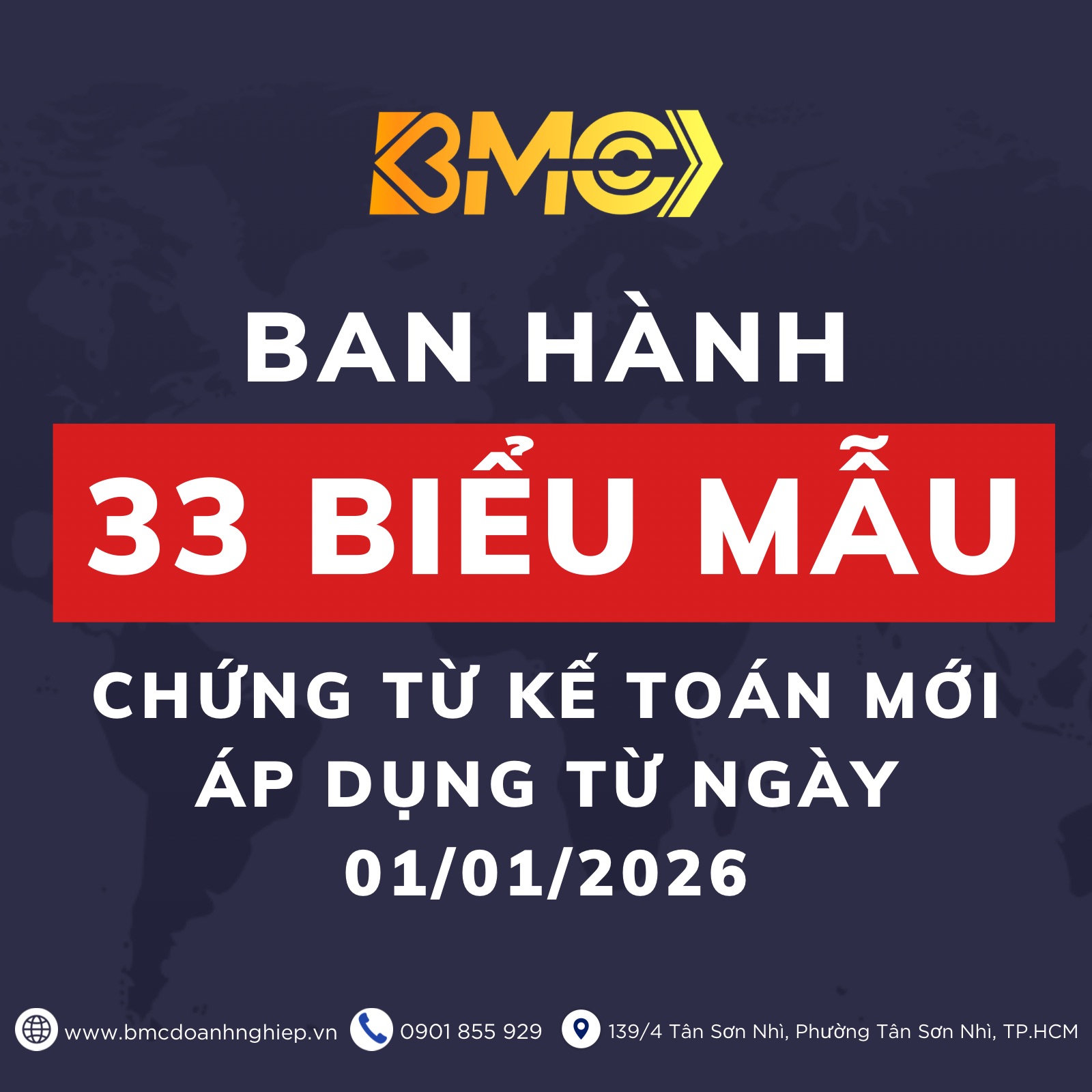 📄 CHÍNH THỨC: BAN HÀNH 33 BIỂU MẪU CHỨNG TỪ KẾ TOÁN MỚI ÁP DỤNG TỪ 01/01/2026