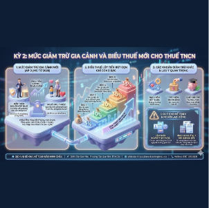 🏛️ KỲ 2: MỨC GIẢM TRỪ GIA CẢNH VÀ BIỂU THUẾ MỚI CHO THUẾ TNCN