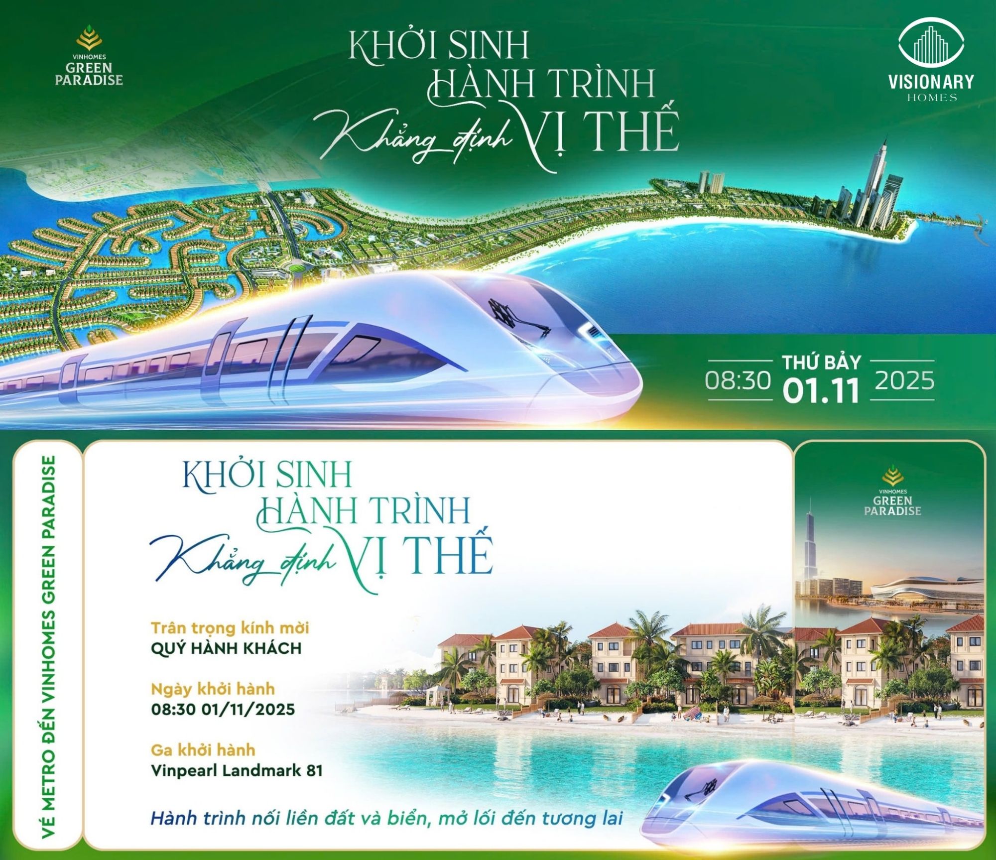 KHỞI SINH HÀNH TRÌNH – KHẲNG ĐỊNH VỊ THẾ