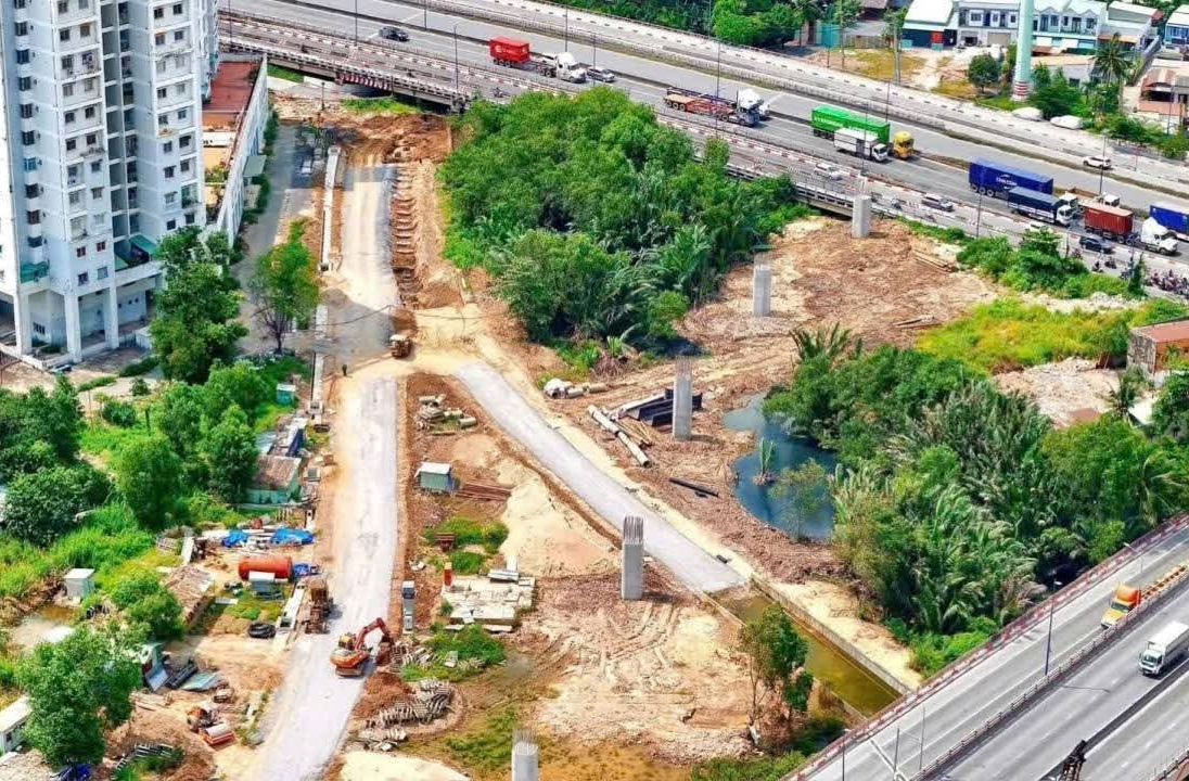 CẬP NHẬT HẠ TẦNG – VÒNG XOAY MỸ THỦY ĐANG THI CÔNG