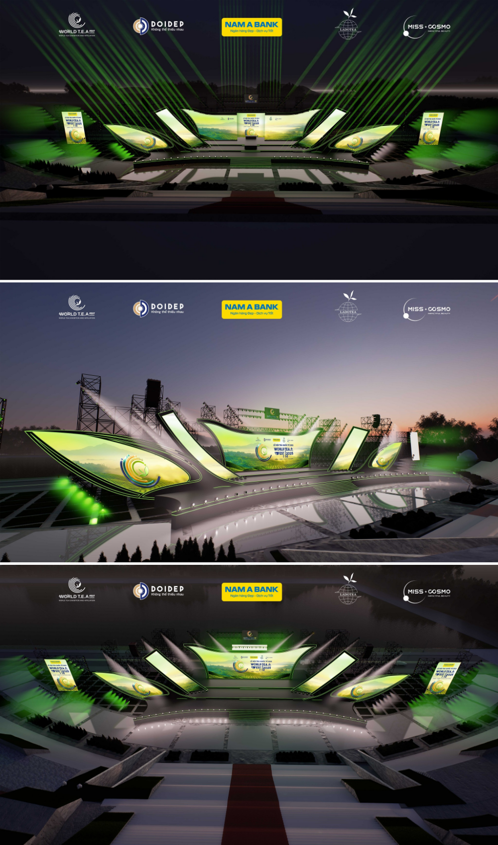 SÂN KHẤU T.E.A FEST THẾ GIỚI 2025 - MỘT TƯỢNG NGHỆ THUẬT MỚI TẠI ĐÀ LẠT, LÂM ĐỒNG