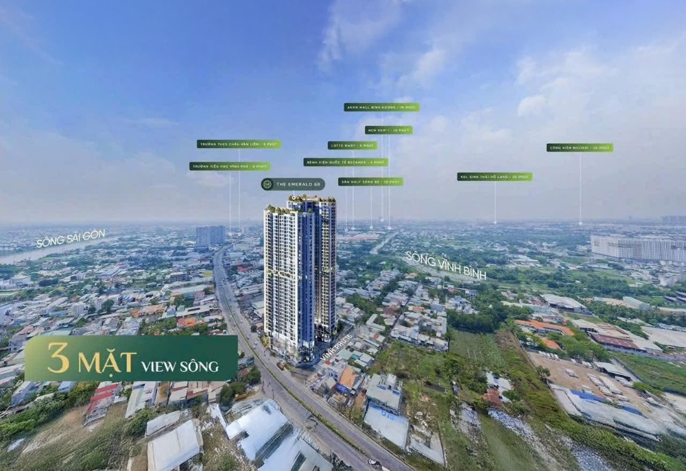 THE EMERALD 68 – MẶT TIỀN QL13, VƯƠN CAO TỪNG NGÀY